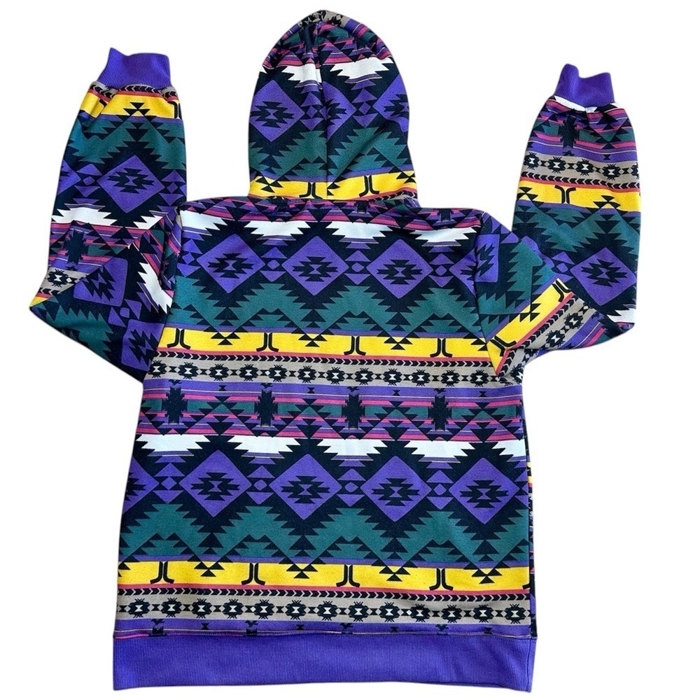 WeSC Raffe Mike Blanket AOP Unisex Hooded Sweatshirt Mens Size M Womens …​​​ - Picture 4 of 11